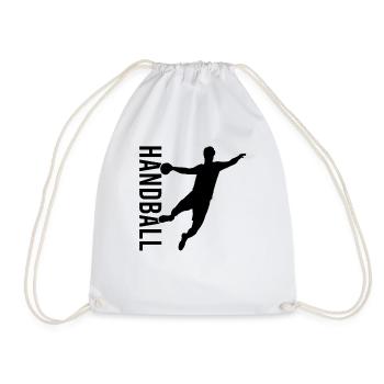 Handball - Sac de sport léger - blanc - Devant