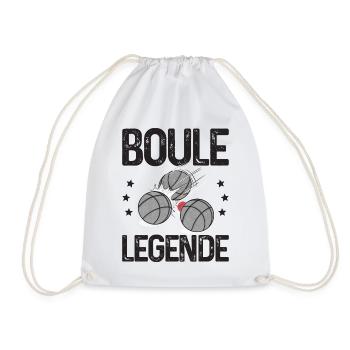 Tenue Boule Legend pour Bouler à Boulen Boule - Sac de sport léger - blanc - Devant