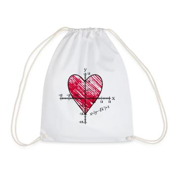 Fonction cardiaque - Sac de sport léger - blanc - Devant