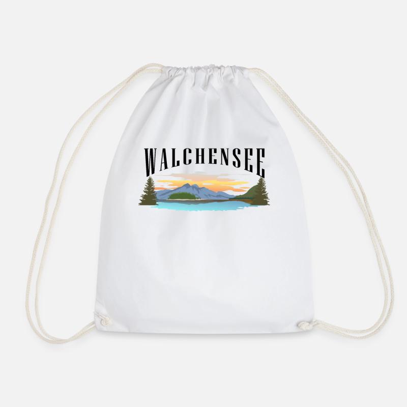 Walchensee - Turnbeutel - Weiß