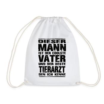 Tierarzt - Turnbeutel - Weiß - Vorne
