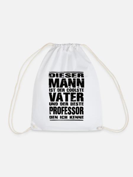 Professor - Turnbeutel - Weiß