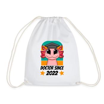 Doctorate Doctoral Thesis Doctorate 2022 - Drawstring Bag - white - Front