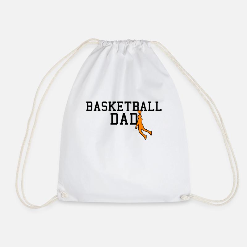 basketball dad - Turnbeutel - Weiß