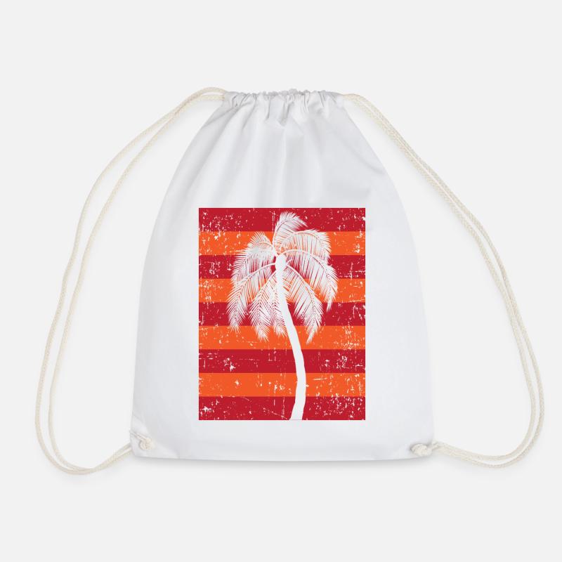 Palmiers - Sac de sport léger - blanc