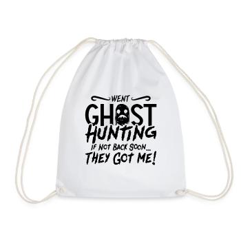 Ghost Hunter Ghost Hunt Idée cadeau effrayante - Sac de sport léger - blanc - Devant