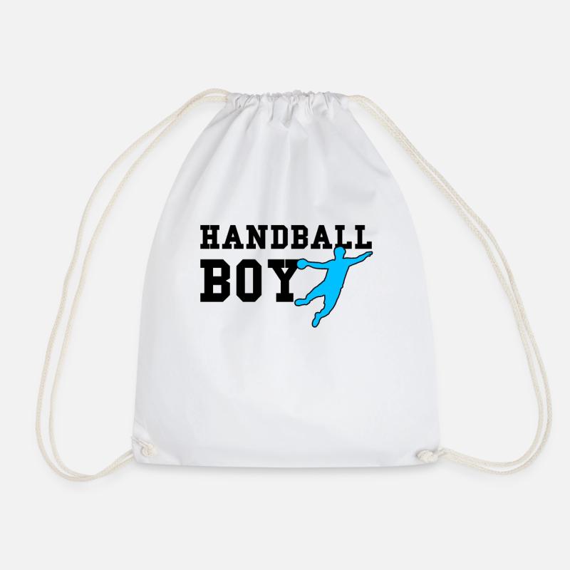 garçon de handball - Sac de sport léger - blanc