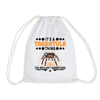 Tarentule Chose Cadeau Tarentule - Sac de sport léger - blanc - Devant