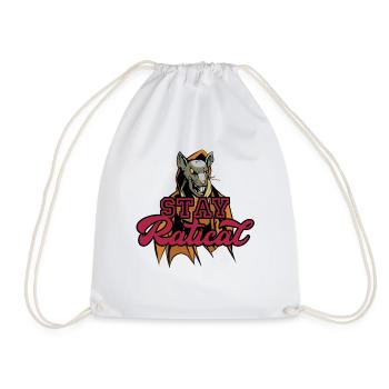 Rat Ratical Rodent Rat Owners Pet - Drawstring Bag - white - Front