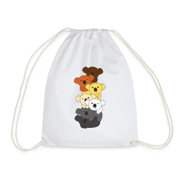 Bear Brotherhood Flag Pride LGBTQ Koala Bunch - Sac de sport léger - blanc - Devant