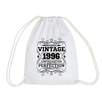 Vintage 1996 Original Limited Edition - Drawstring Bag - white - Front
