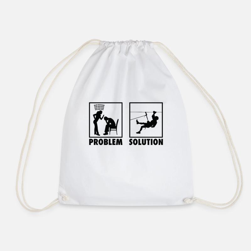 Mountain Climbing Mountain Climbers Statement - Turnbeutel - Weiß