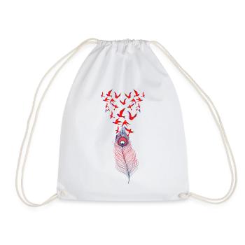 Rebondir - Sac de sport léger - blanc - Devant