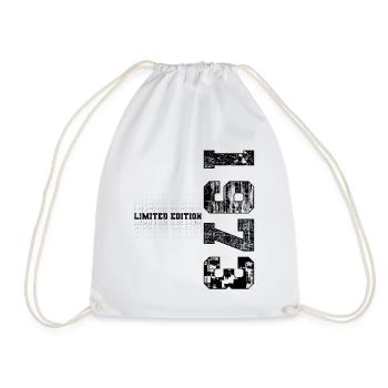 Édition limitée 1973 Année de naissance 1973 Anniversaire - Sac de sport léger - blanc - Devant