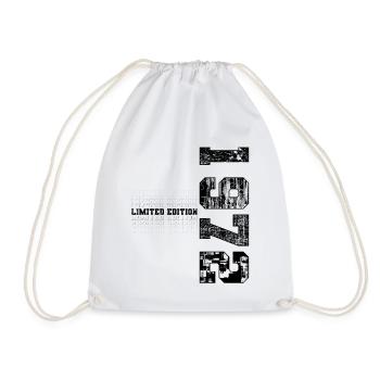Édition limitée 1972 Année de naissance 1972 Anniversaire - Sac de sport léger - blanc - Devant