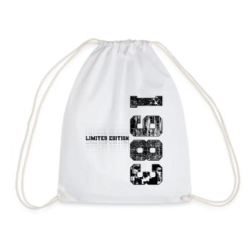 Limited Edition 1983 Year of birth 1983 Birthday - Drawstring Bag - white - Front