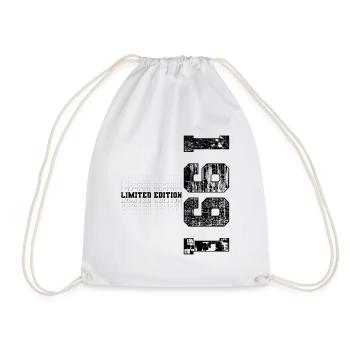 Limited Edition 1991 Year of birth 1991 Birthday - Drawstring Bag - white - Front