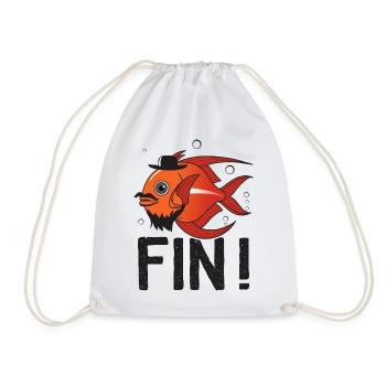 Français Fins - Sac de sport léger - blanc - Devant