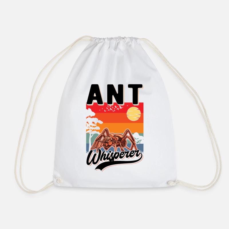 Ameisenflüsterer Ant Whisperer Ameise - Turnbeutel - Weiß