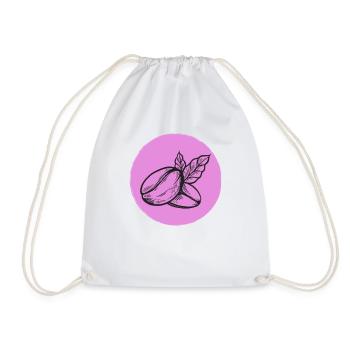 Coffee Coffee Bean - Drawstring Bag - white - Front