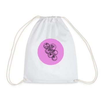 Tomates cocktail - Sac de sport léger - blanc - Devant