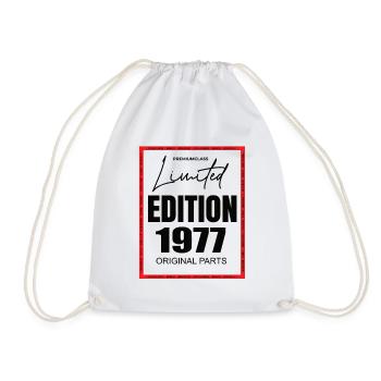 Limited Edition 1977 - Drawstring Bag - white - Front