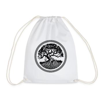 Arbre - Sac de sport léger - blanc - Devant