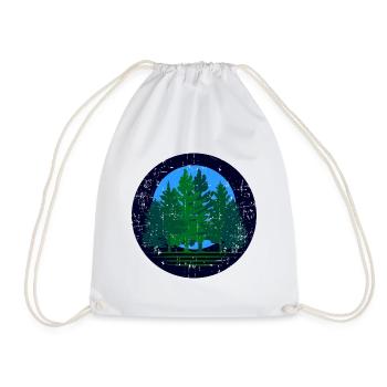 Arbre - Sac de sport léger - blanc - Devant