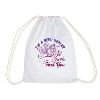 Medicine Reiki Healer Positive Energy - Turnbeutel - Weiß - Vorne