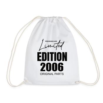 Édition limitée 2006 - Sac de sport léger - blanc - Devant