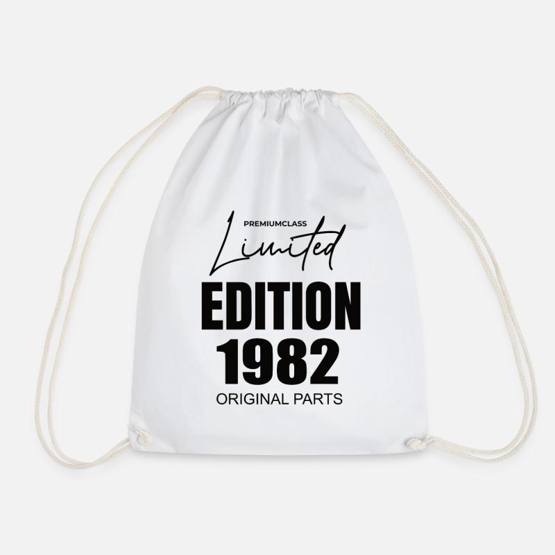 Limited Edition 1982 - Drawstring Bag - white