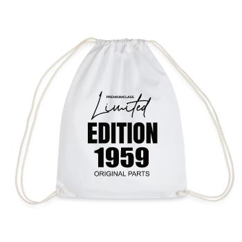Limited Edition 1959 - Turnbeutel - Weiß - Vorne
