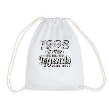 VTT-Mountainbiker 1998 Naissance Anniversaire VTT - Sac de sport léger - blanc - Devant