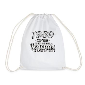 VTT-Mountainbiker 1989 Naissance Anniversaire VTT - Sac de sport léger - blanc - Devant