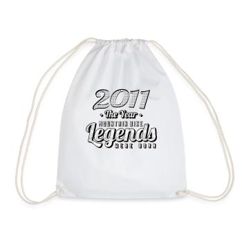 VTT-Mountainbiker 2011 Vintage Anniversaire VTT - Sac de sport léger - blanc - Devant