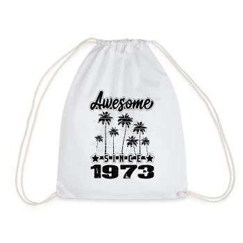 Génial depuis 1973 - Sac de sport léger - blanc - Devant