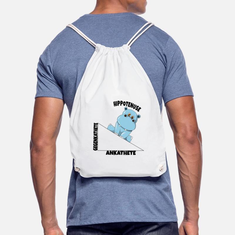 Math Hippotenuse Angular Function Hypotenuse Hippo Drawstring Bag
