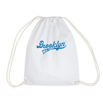 Ville natale Brooklyn, Scénario de baseball - Sac de sport léger - blanc - Devant
