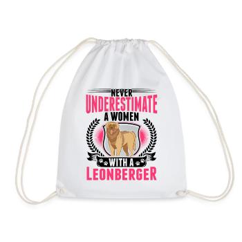 Femme Leonberg - Sac de sport léger - blanc - Devant