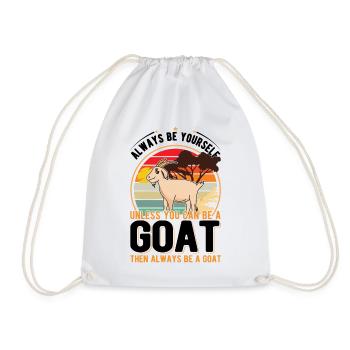 Chèvre Cadeau Chèvre Gardien Chèvre - Sac de sport léger - blanc - Devant
