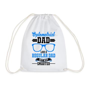 Optiker Papa Augenoptiker Vater - Turnbeutel - Weiß - Vorne