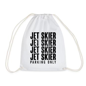 Jetski Sommer Wassersport Urlaub Cool Geschenkidee - Turnbeutel - Weiß - Vorne