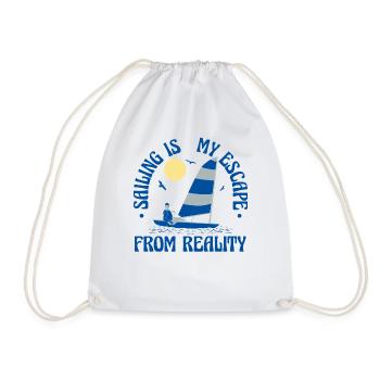 Voilier Marin Voilier Voilier Voilier Yacht - Sac de sport léger - blanc - Devant