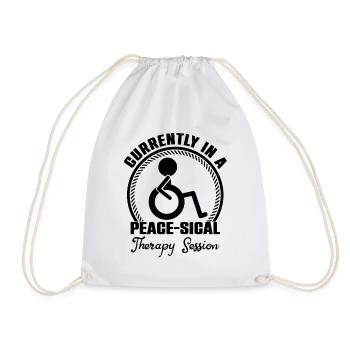 Physical Therapy Currently Peace Physical Therapy - Turnbeutel - Weiß - Vorne