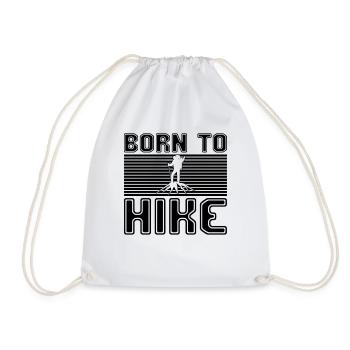 Wander - Drawstring Bag - white - Front