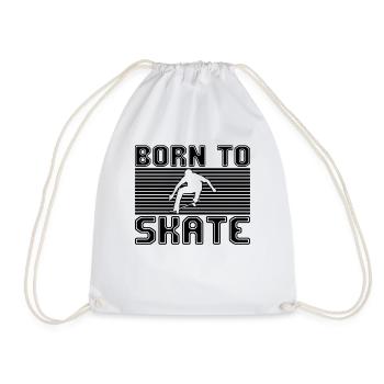 patinage - Sac de sport léger - blanc - Devant
