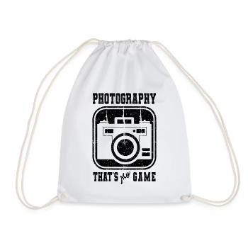 Fotografie Das ist mein Game-Fotograf - Turnbeutel - Weiß - Vorne