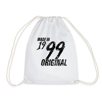 Made In 1999 Geburtsjahr 1999 Geburtstag Damen - Turnbeutel - Weiß - Vorne