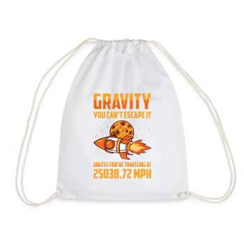 Rocket Science Scientist Gravity Sie können der - Turnbeutel - Weiß - Vorne