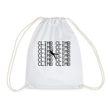Grimper - Sac de sport léger - blanc - Devant